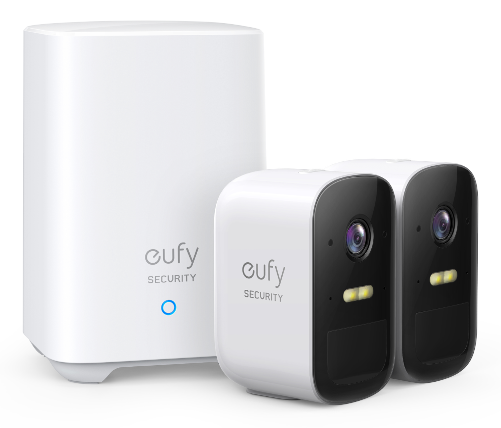 Eufy Security eufyCam 2C. Camara vigilancia WiFi Exterior. Camara de vigilancia Exterior.180 días de duración de la batería. HD 1080p. nessun Costo mensile. Conjunto de Dos cámaras - detalle