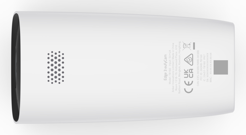 Eufy Kit de 2 cámaras eufyCam 3 de Security. cámara de seguridad 4K con panel solar integrado. IA de reconocimiento facial. cámara de seguridad con almacenamiento local ampliable. cámara exterior con energía constante. foco y visión nocturna en color - de