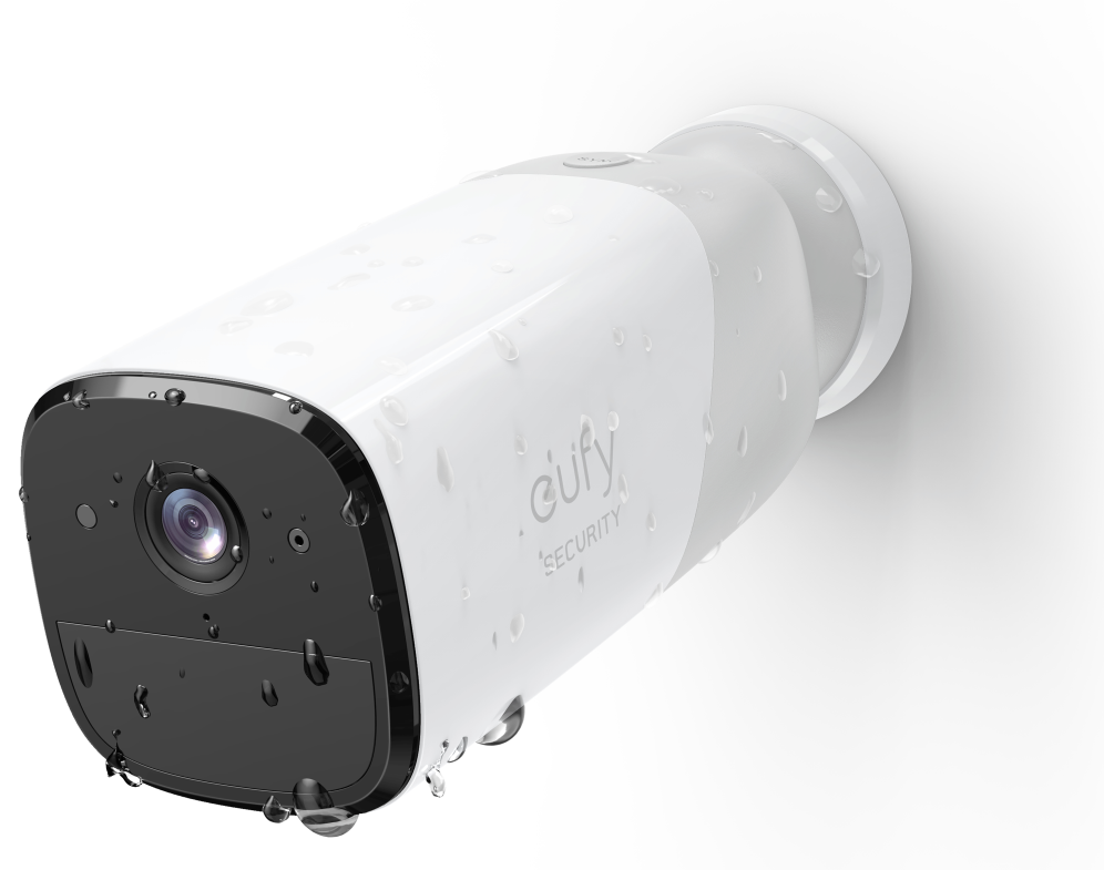 Eufy Camaras de Vigilancia eufyCam 2 Pro. 2K Cámara IP Exterior. 365 días de batería. Compatible con HomeKit. protección IP67. visión Nocturna. Juego de 2 cámaras. sin Tarifa mensual - detalle