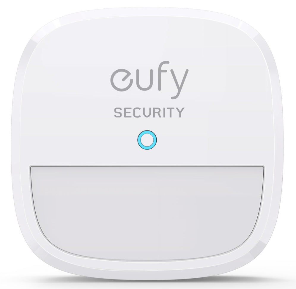Eufy Sensor de movimiento. Security Home Alarm System Motion Detector. 100° campo de visión. 9m de alcance. 2 años de duración de la batería. sensibilidad ajustable (requiere HomeBase)