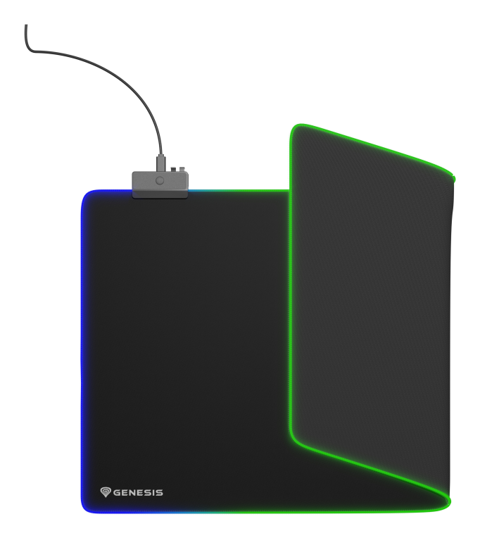 GENESIS Boron 500 XXL RGB Alfombrilla de ratón para juegos Negro - detalle