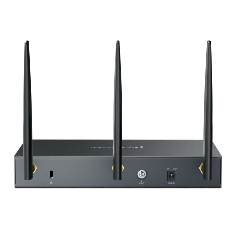 TP-Link Omada ER706W router inalámbrico Gigabit Ethernet Doble banda (2.4 GHz / 5 GHz) Negro