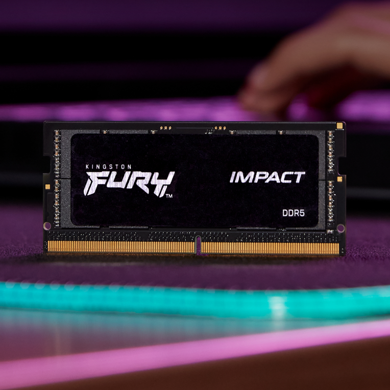 Kingston Technology FURY 32 GB 5600 MT/s DDR5 CL40 SODIMM Impact PnP - detalle