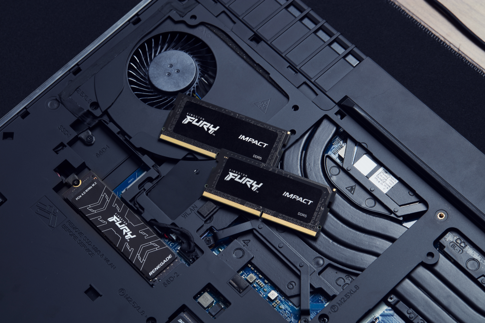 Kingston Technology FURY 32 GB 5600 MT/s DDR5 CL40 SODIMM Impact PnP - detalle
