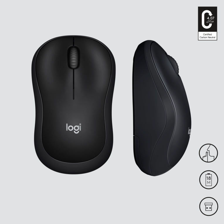 Logitech M220 Silent ratón Oficina Ambidextro RF inalámbrico Óptico 1000 DPI