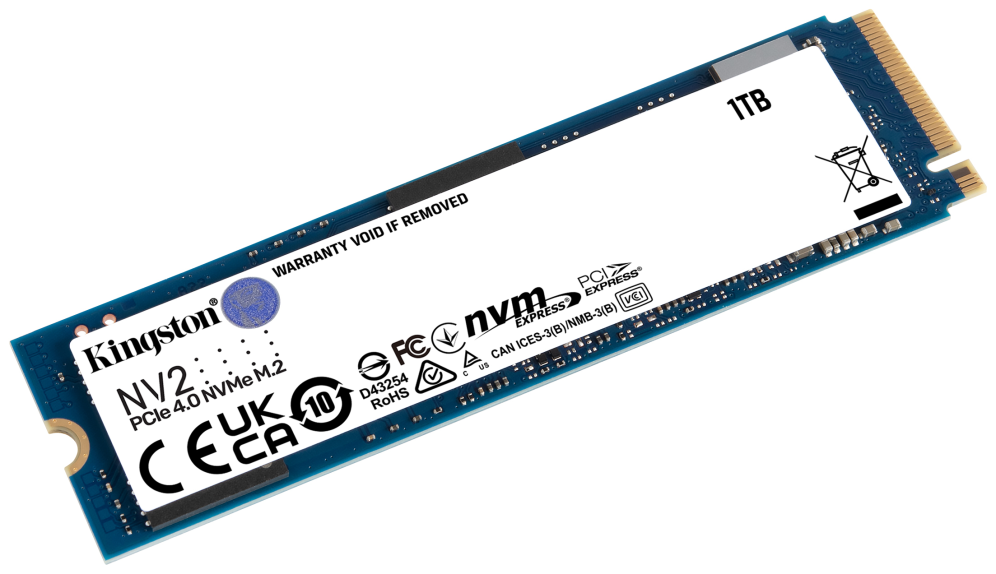 Kingston Technology NV2 1 TB M.2 PCI Express 4.0 NVMe 3D NAND - detalle