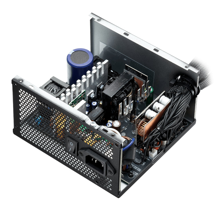 Fonte de alimentación ATX XPG KYBER de 850 W e 24 pines, negra