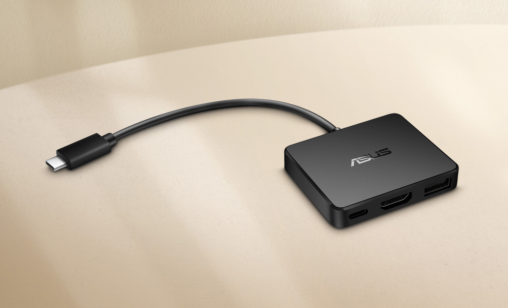 ASUS USB-C Mini Dock Alámbrico USB 3.2 Gen 2 (3.1 Gen 2) Type-C Negro - detalle
