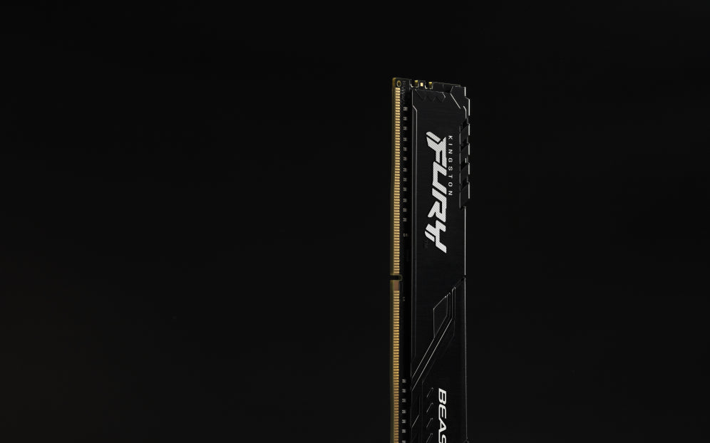 Kingston Technology FURY Beast 16GB 3200MT/s DDR4 CL16 DIMM 1Gx8 Black