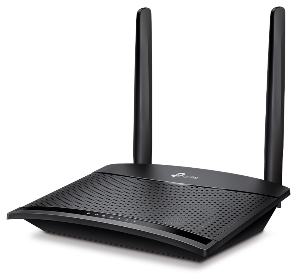 TP-Link TL-MR100 router inalámbrico Ethernet rápido Banda única (2.4 GHz) 4G Negro - detalle