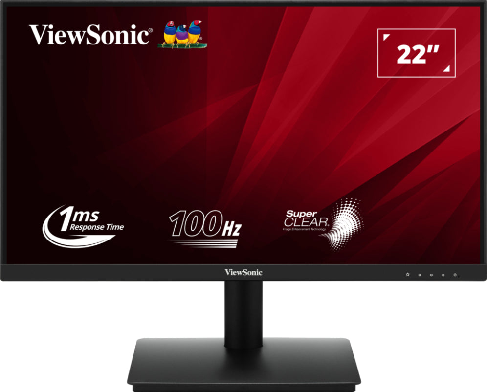 Pantalla para PC Viewsonic VA220-H de 55,9 cm (22"), 1920 x 1080 píxeles, Full HD, LED, negra