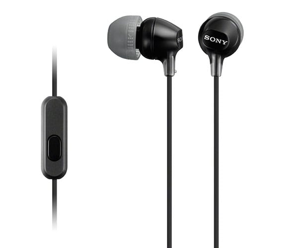 SONY MDR-EX15LP BLACK / AURICULARES INEAN CON CABLE