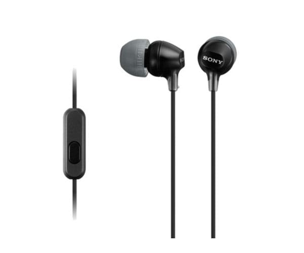 SONY MDR-EX15AP BLACK / AURICULARES INEAR CON CABLE