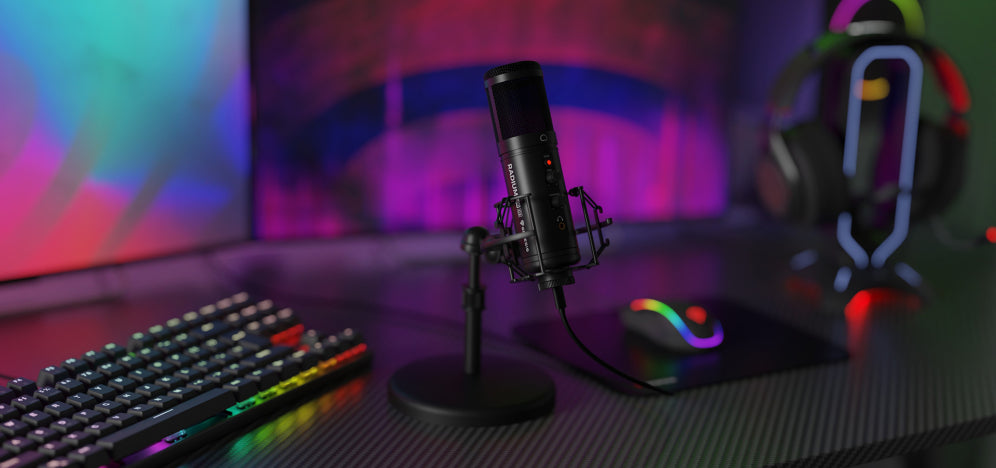 GENESIS Radium 600 G2 Negro Micrófono de superficie para mesa