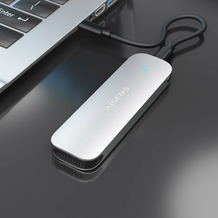 AISENS ASM2-025SL caja para disco duro externo Caja externa para unidad de estado sólido (SSD)