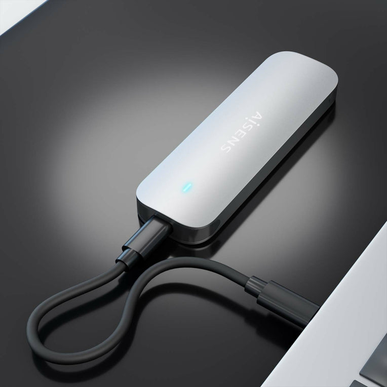 AISENS ASM2-025SL caja para disco duro externo Caja externa para unidad de estado sólido (SSD)