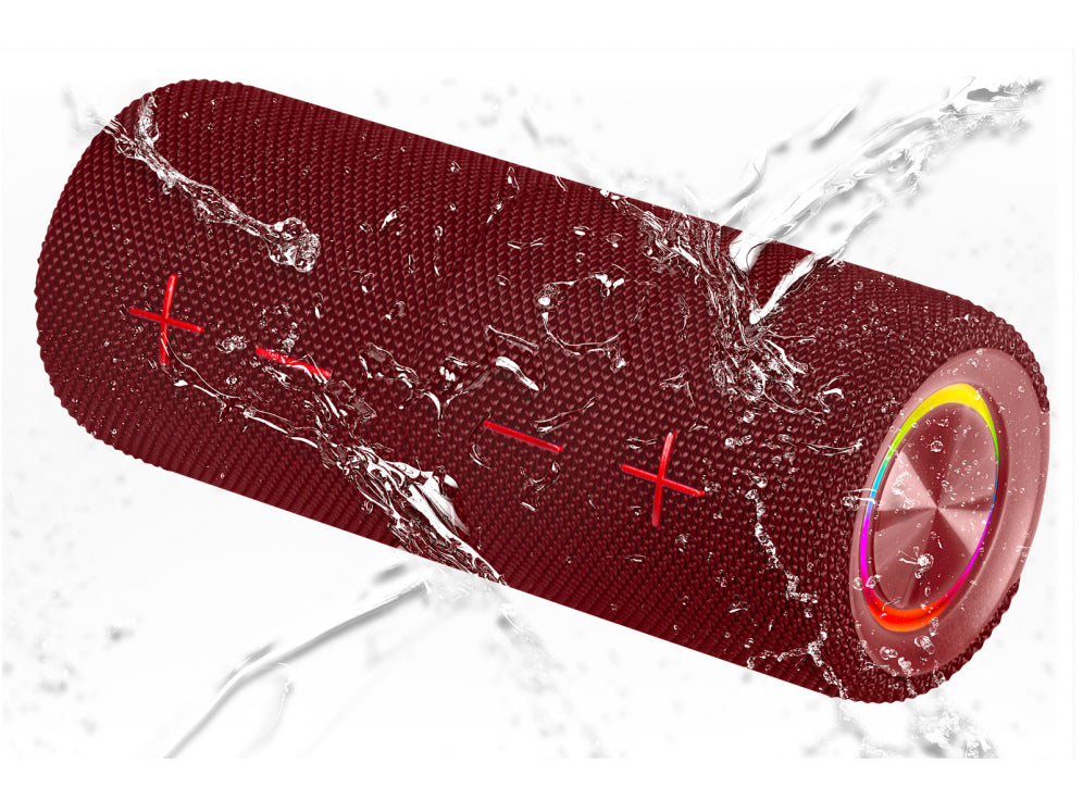 Trevi XR 8A44 DOUBLE Altavoz portátil estéreo Rojo 20 W