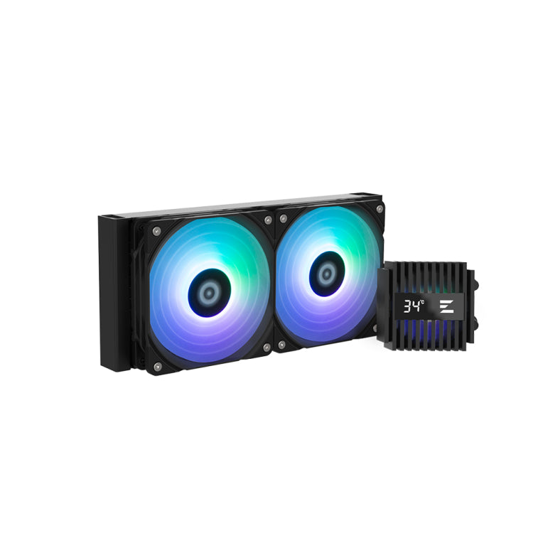 Zalman ALPHA2 A24 BLACK sistema de refrigeración para ordenador Procesador Sistema de refrigeración líquida todo en uno Negro