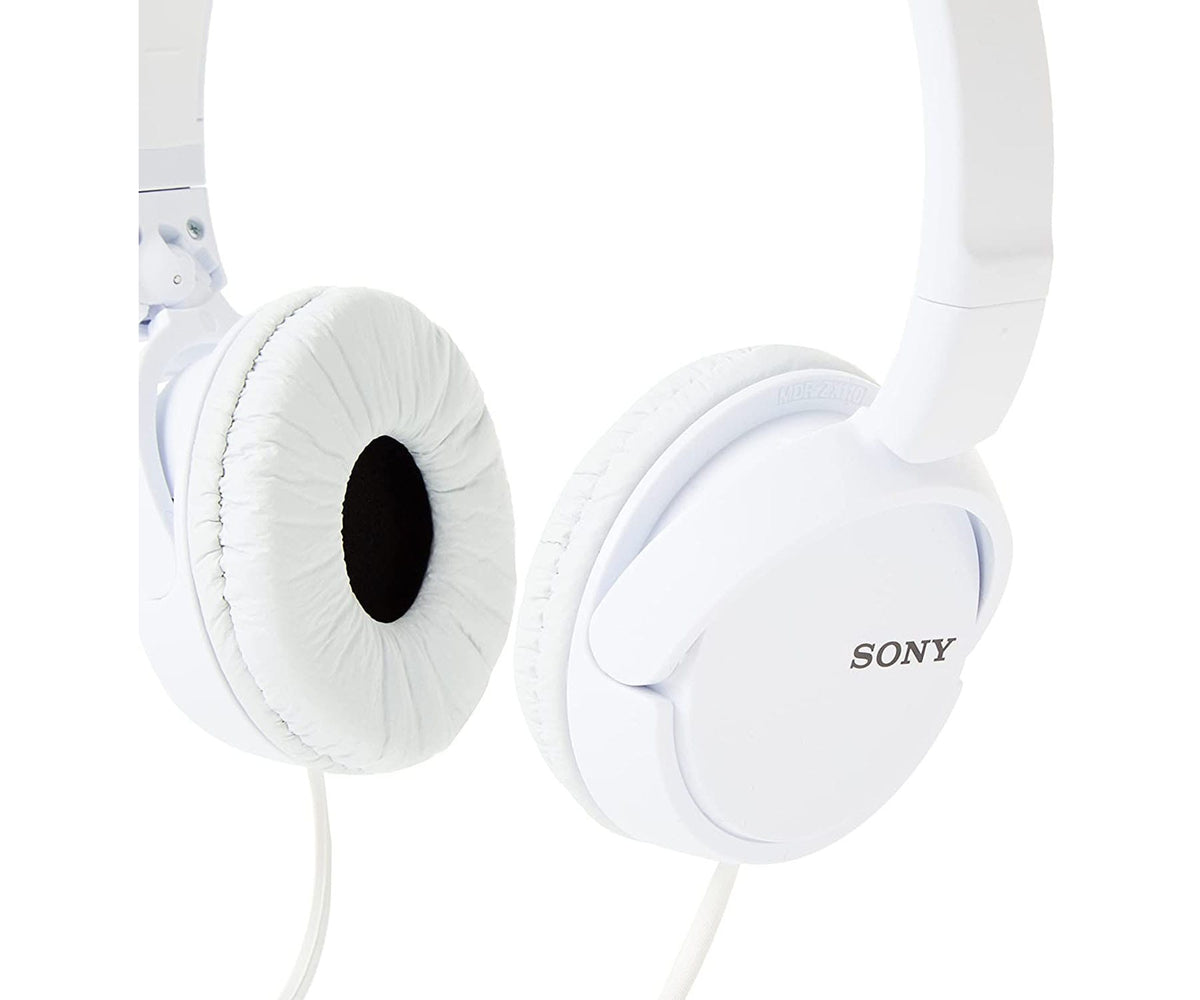 SONY MDR-ZX110 WHITE / AURICULARES ONEAR CON CABLE - detalle
