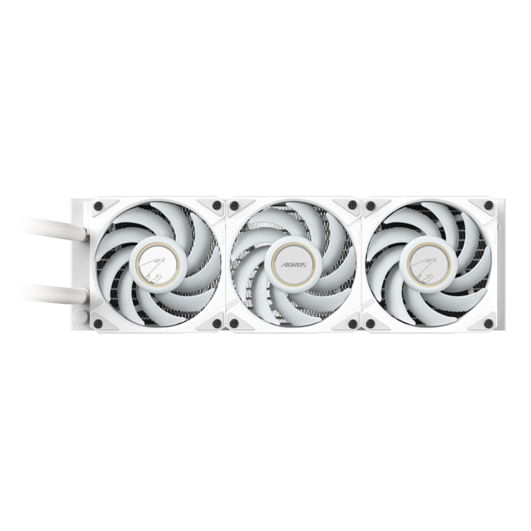 GIGABYTE AORUS WATERFORCE X II 360 ICE Procesador Sistema de refrigeración líquida todo en uno 12 cm Blanco