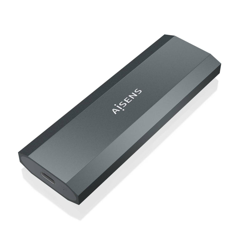 AISENS ASM2-029GR caja para disco duro externo Caja externa para unidad de estado sólido (SSD)