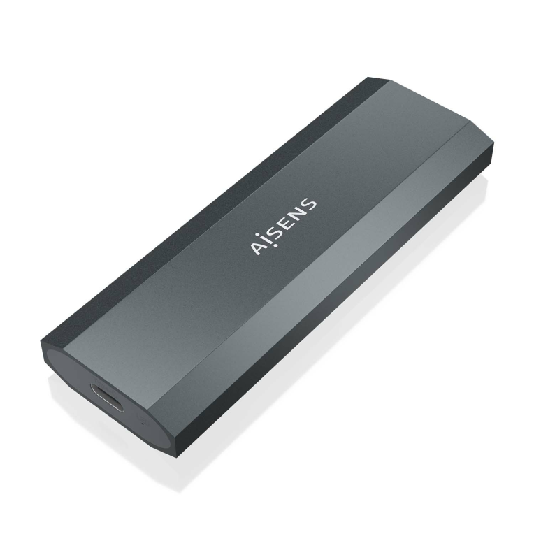 AISENS ASM2-029GR caja para disco duro externo Caja externa para unidad de estado sólido (SSD) - detalle