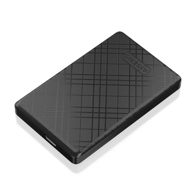 AISENS ASE-2522B caja para disco duro externo Carcasa de disco duro/SSD Negro 2.5"