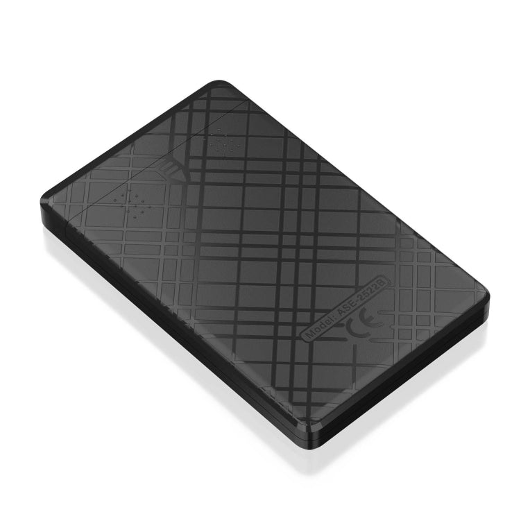 AISENS ASE-2522B caja para disco duro externo Carcasa de disco duro/SSD Negro 2.5"