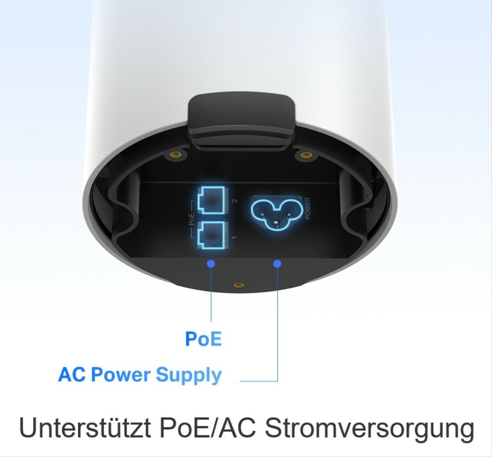 TP-Link Deco X50-Outdoor Doble banda (2.4 GHz / 5 GHz) Wi-Fi 6 (802.11ax) Blanco 1 Interno