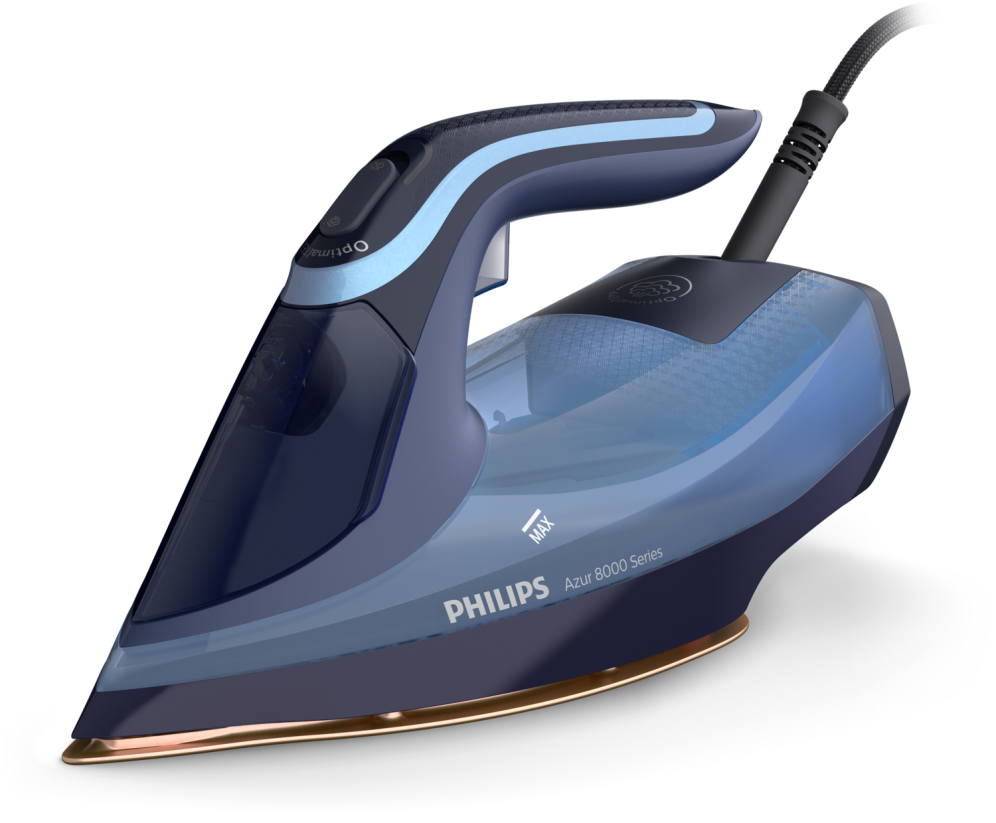 Philips DST8020/20 plancha Plancha a vapor Suela SteamGlide Elite 3000 W Azul - detalle