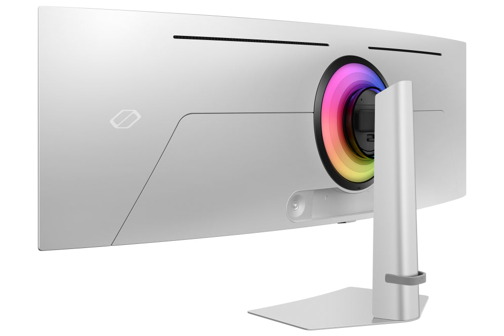 Monitor para PC Samsung G93SC 124,5 cm (49") 5120 x 1440 píxeles OLED QHD dual prateado