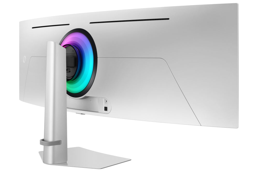 Monitor para PC Samsung G93SC 124,5 cm (49") 5120 x 1440 píxeles OLED QHD dual prateado