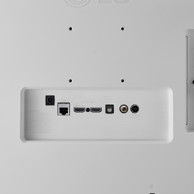 LG 27TQ615S-WZ 68.6 cm (27") Full HD Smart TV Wifi Blanco 250 cd / m² - detalle