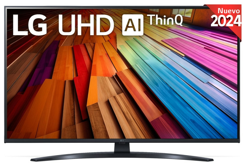 LG UHD UT81 109.2 cm (43") 4K Ultra HD Smart TV Wifi Negro - detalle