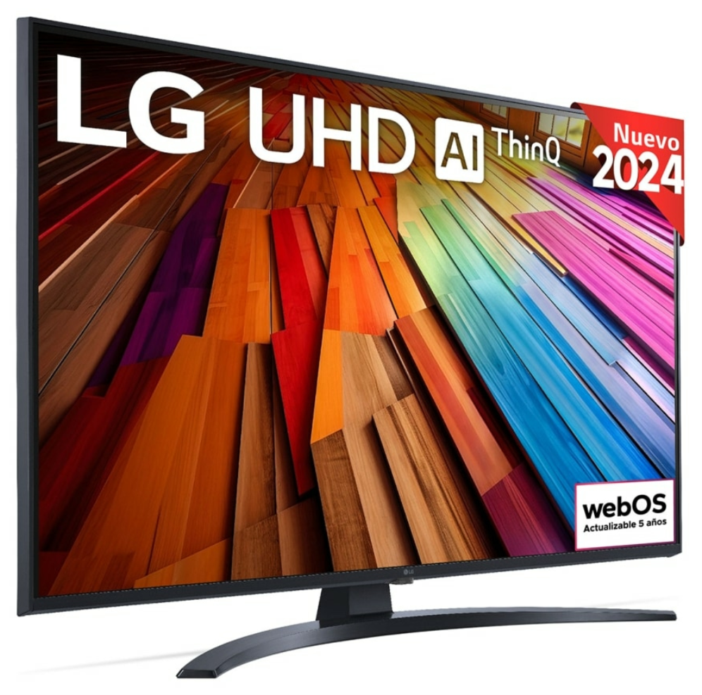 LG UHD UT81 109.2 cm (43") 4K Ultra HD Smart TV Wifi Negro - detalle
