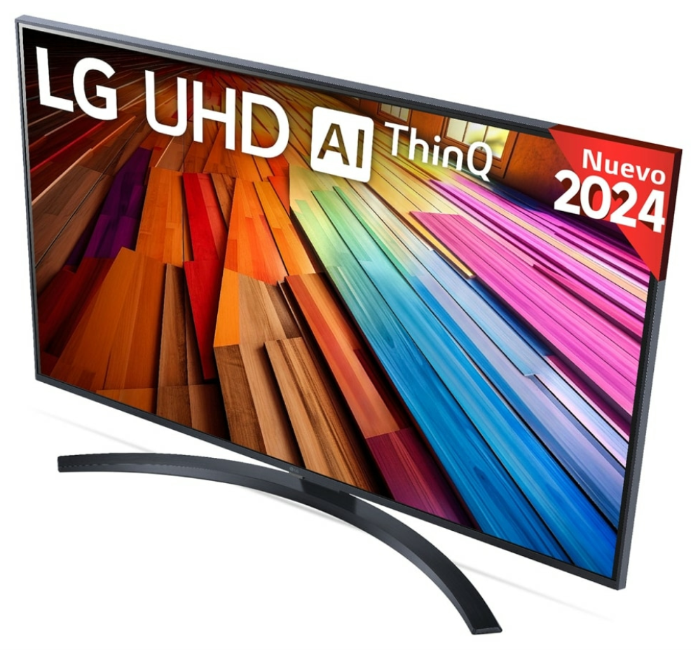 LG UHD UT81 109.2 cm (43") 4K Ultra HD Smart TV Wifi Negro - detalle