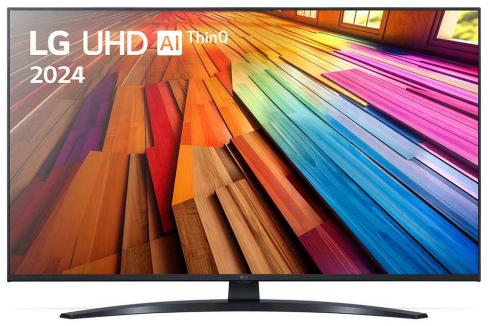LG UHD UT81 109.2 cm (43") 4K Ultra HD Smart TV Wifi Negro - detalle