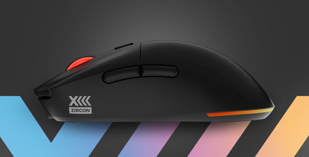 GENESIS Zircon XIII ratón Juego Ambidextro RF Wireless + USB Type-C Óptico 26000 DPI
