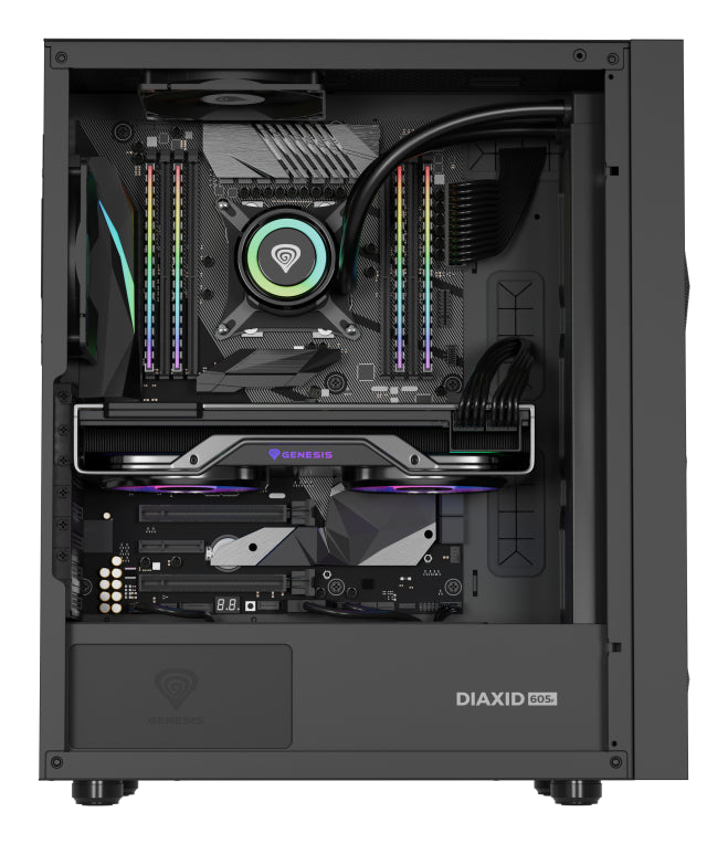 GENESIS Diaxid 605F Midi Tower Negro