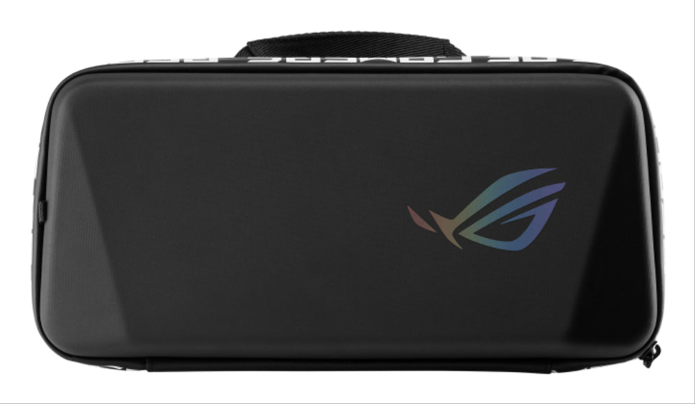 ASUS ROG Ally Premium Hard Case Funda protectora rígida Felpa. Poliéster. Poliuretano (PU) Negro