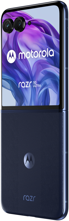 Motorola razr 50 Ultra 17.5 cm (6.9") SIM doble Android 14 5G USB Tipo C 12 GB 512 GB 4000 mAh Marina - detalle