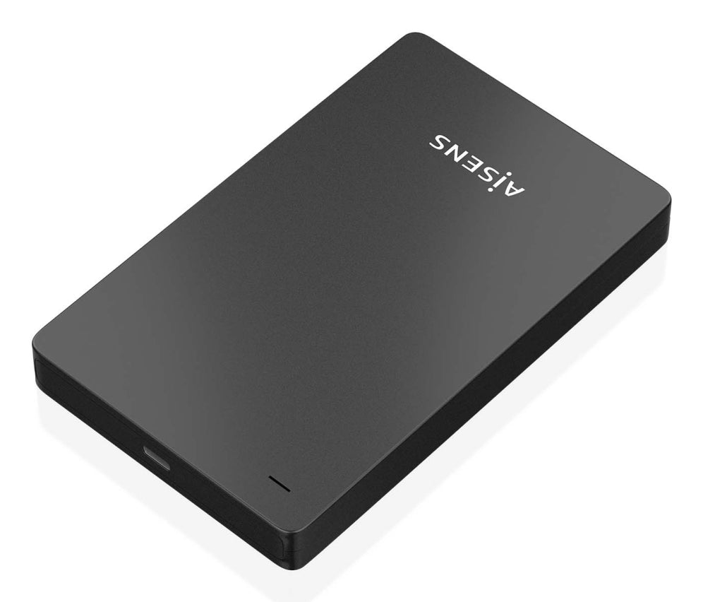 AISENS ASE-2542B caja para disco duro externo Caja de disco duro (HDD) Negro 2.5"