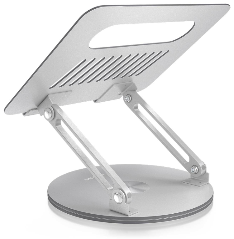 AISENS LPS4SXL-247 soporte para ordenador portátil Soporte para ordenador portátil y tableta Aluminio 43.2 cm (17") - detalle