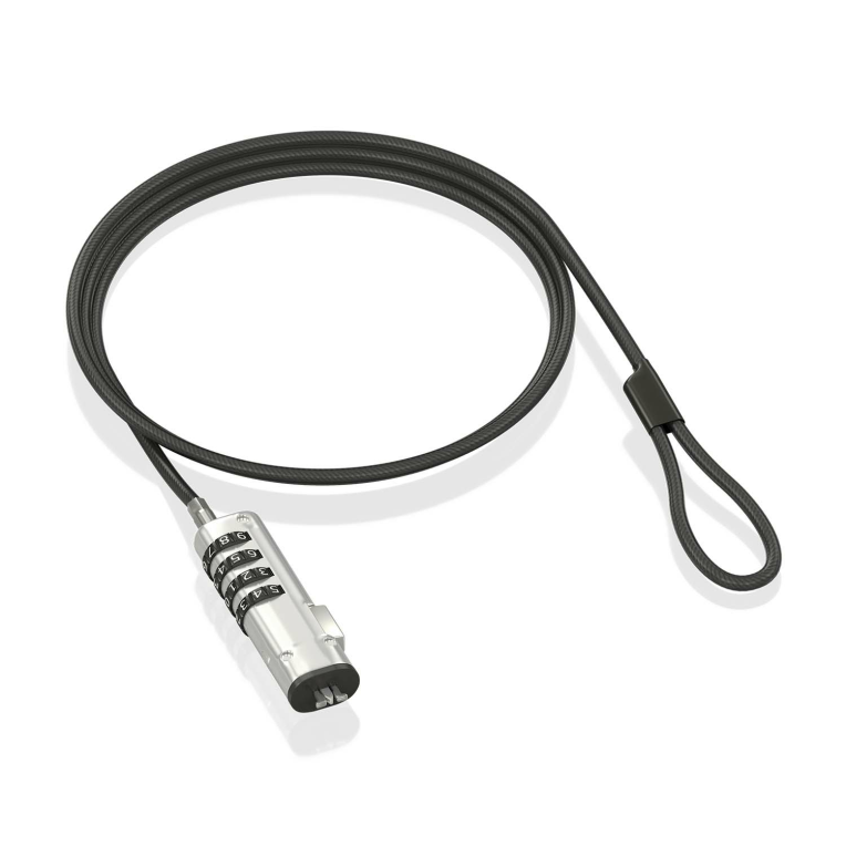 AISENS ASLK-D50N05-BK cable antirrobo Negro 1.5 m - detalle