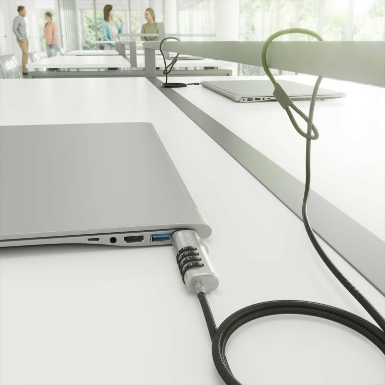 AISENS ASLK-D50N05-BK cable antirrobo Negro 1.5 m