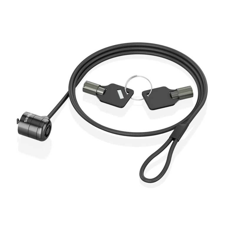 AISENS ASLK-D40K04-BK cable antirrobo Negro 1.5 m