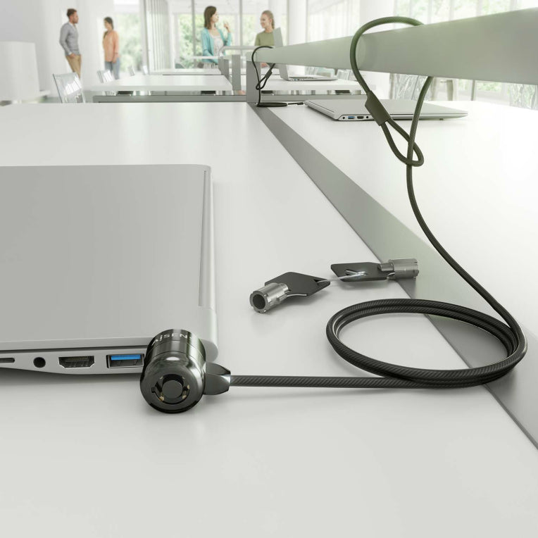 AISENS ASLK-D40K04-BK cable antirrobo Negro 1.5 m