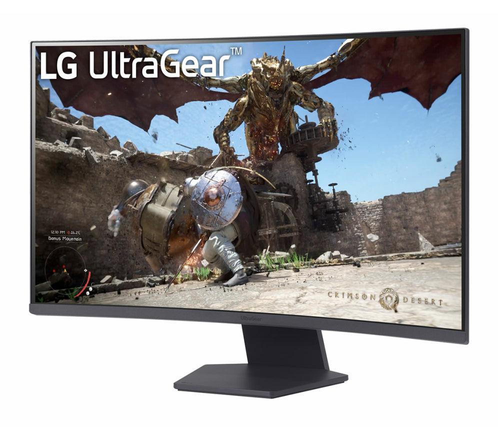 Pantalla para PC LG 32GS60QC-B, 80 cm (31,5"), 2560 x 1440 píxeles, LCD Quad HD, negra