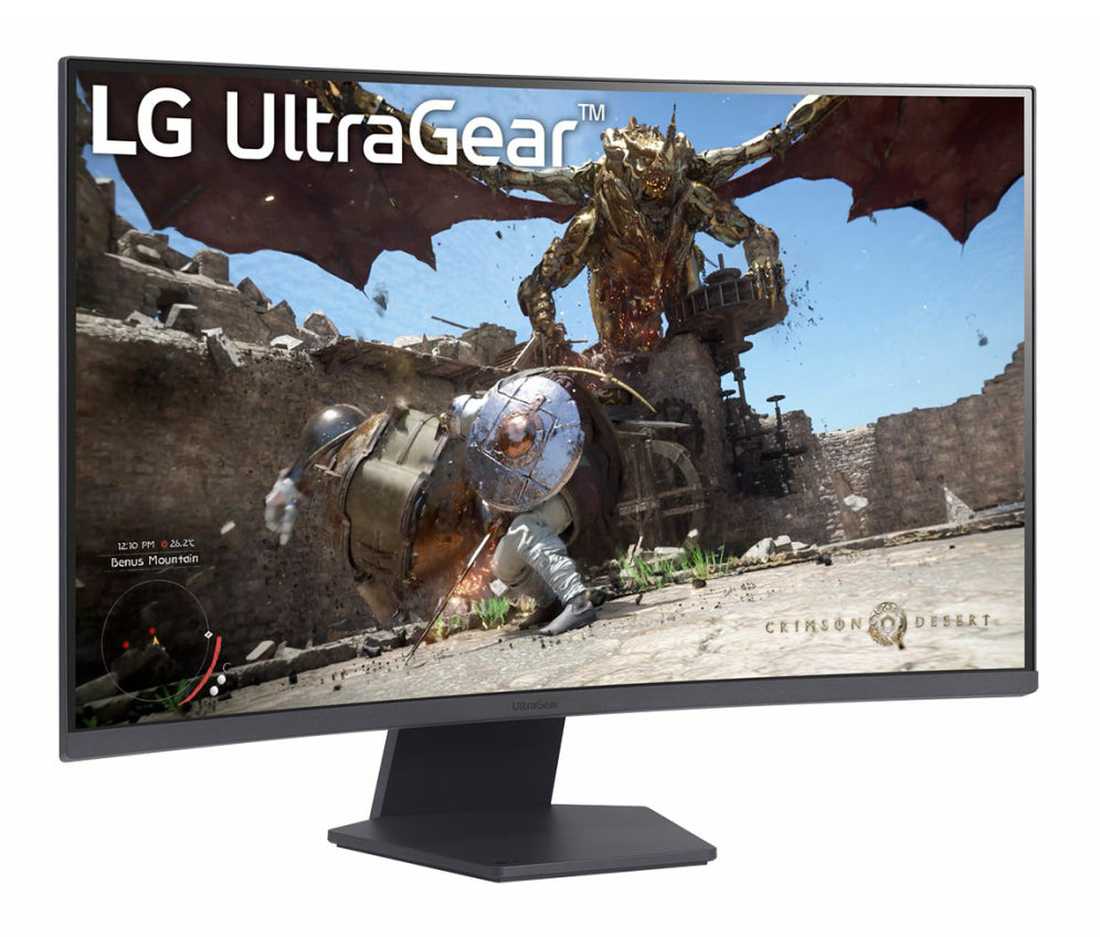 Pantalla para PC LG 32GS60QC-B, 80 cm (31,5"), 2560 x 1440 píxeles, LCD Quad HD, negra