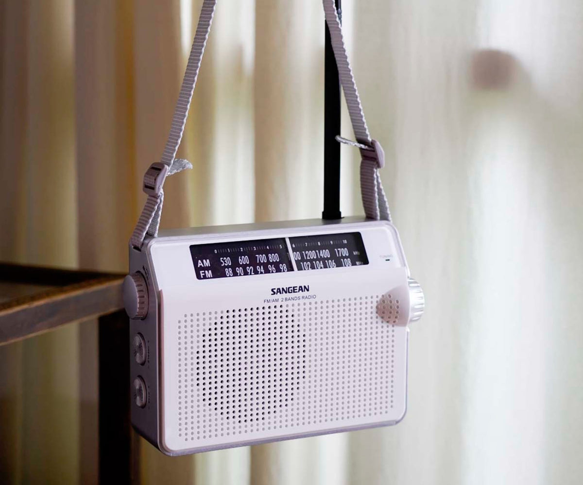 SANGEAN PR-D6 WHITE / RADIO PORTÁTIL - detalle